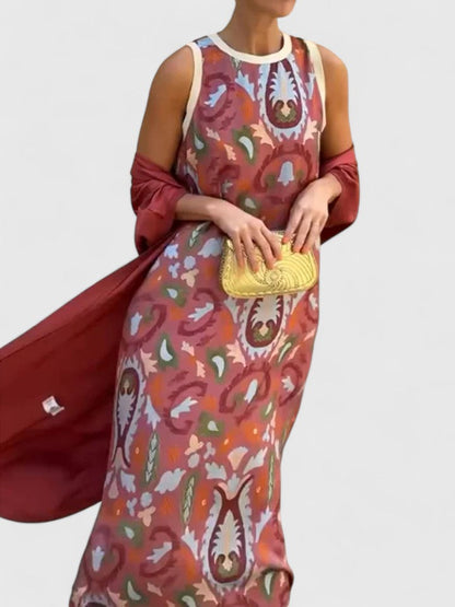 SHIELA – VESTIDO MAXI BOHO ELEGANTE