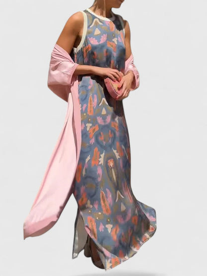 SHIELA – VESTIDO MAXI BOHO ELEGANTE