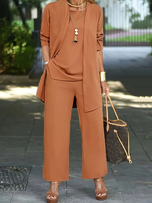 Layla™ - Conjunto de Tres Piezas Chic y Elegante