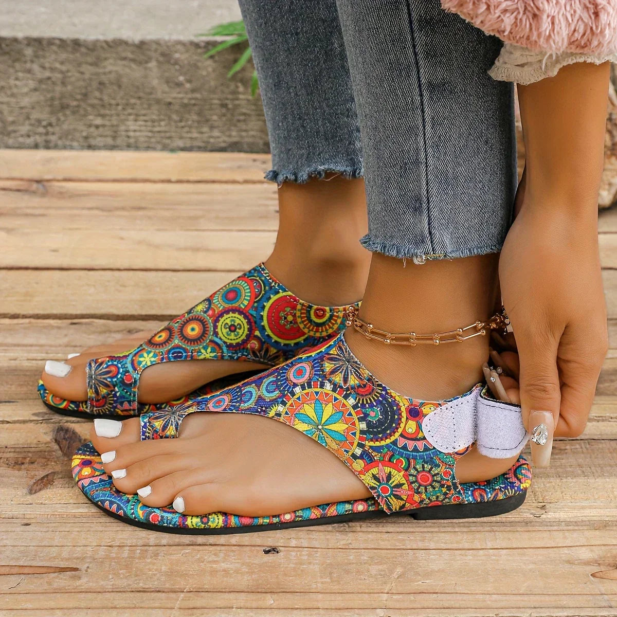 Riley - Sandalias Bohemias Vintage