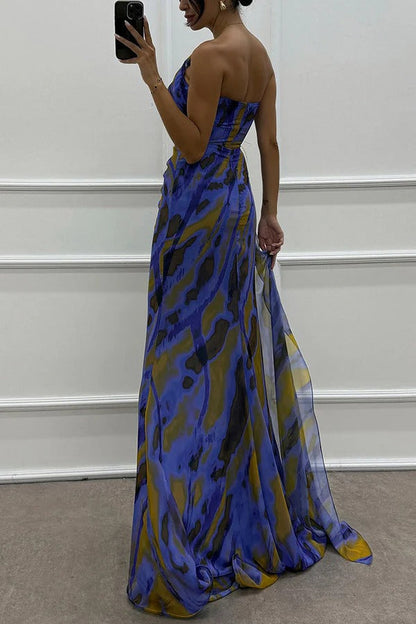 Layla | Vestido Maxi Vibrante