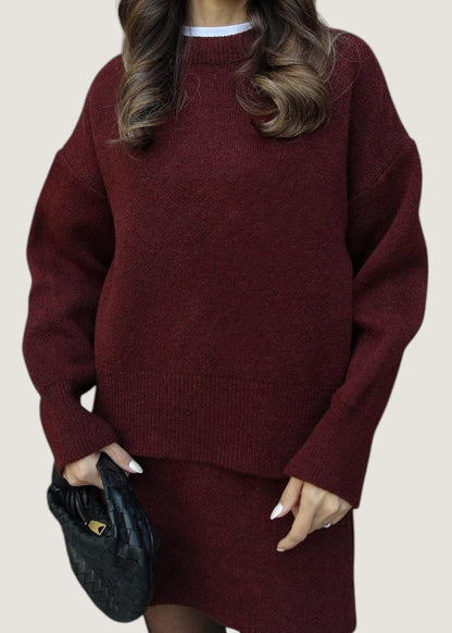 Conjunto de punto acogedor