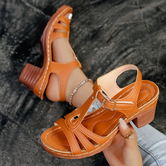 Beronia - Sandalias de Cuero Chic