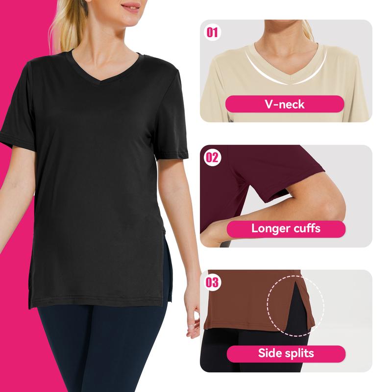 OLIVIA – CAMISETA V-NECK DIARIA (PACK DE 3)