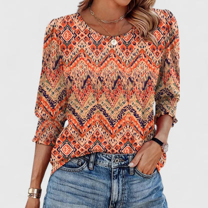 Solara | Elegante Top con Fruncidos