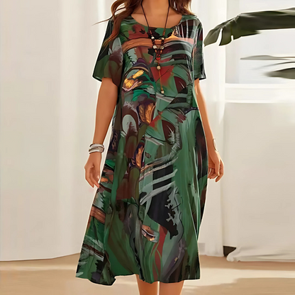 Orla – Vestido Floral Cómodo