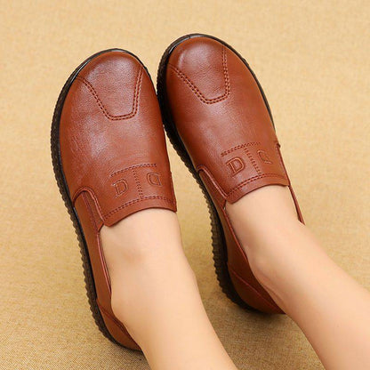 Mary - Elegantes Zapatos de Cuero Suave para Mujeres