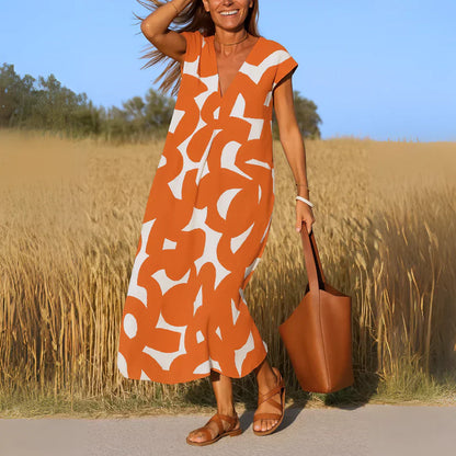 Tatiana™ | Vestido Maxi con Detalles de Bordado.