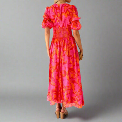 Magda | Elegante Vestido Maxi Suave para Eventos Chic