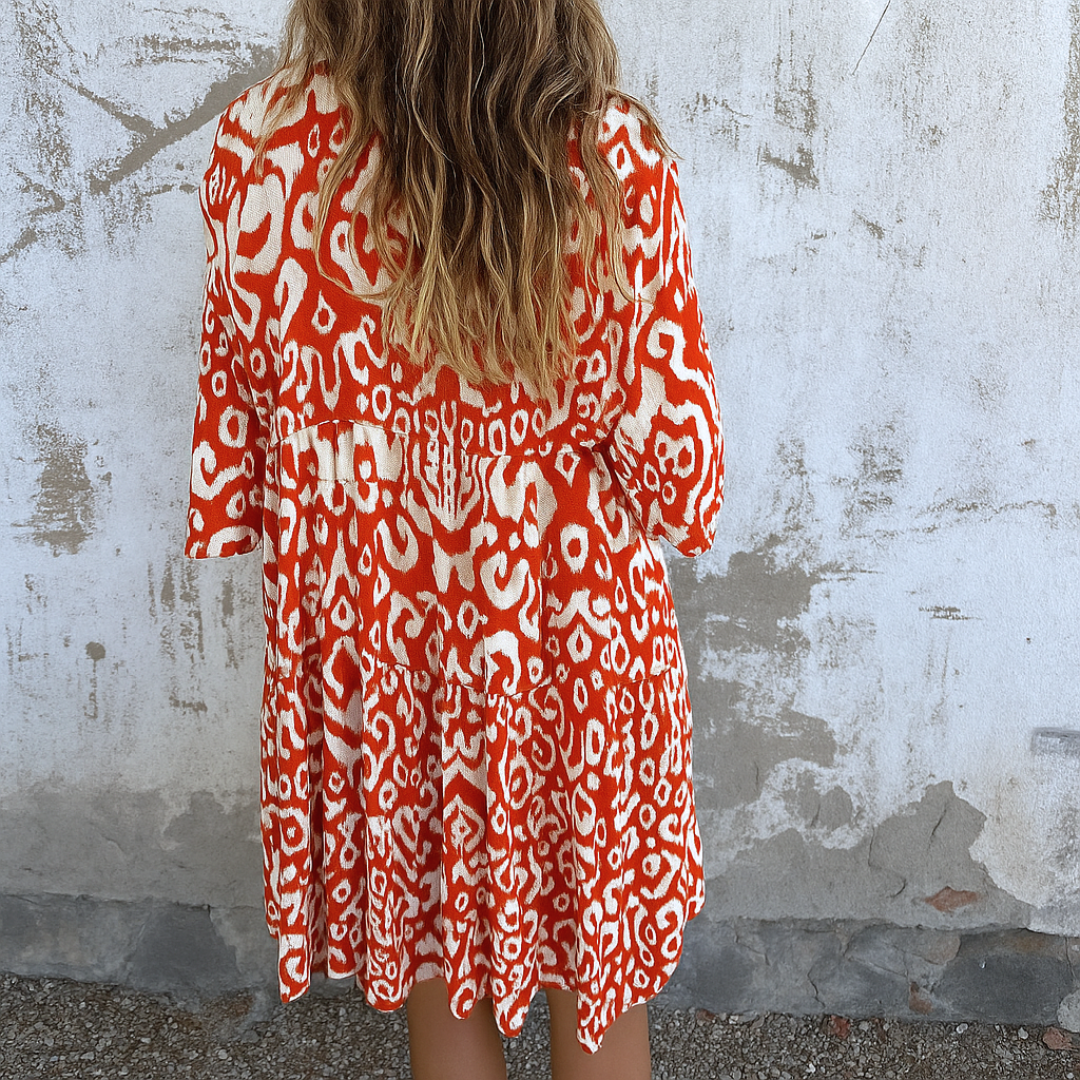 AVA – VESTIDO TÚNICA ESCAPADA VIBRANTE