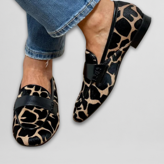 Priszilla - Mocasín con estampado animal