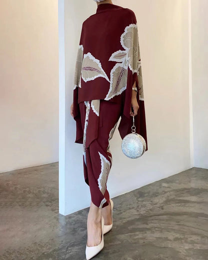 ALTHEA – TRAJE SUELTO IMPRESO Y CON ESTILO