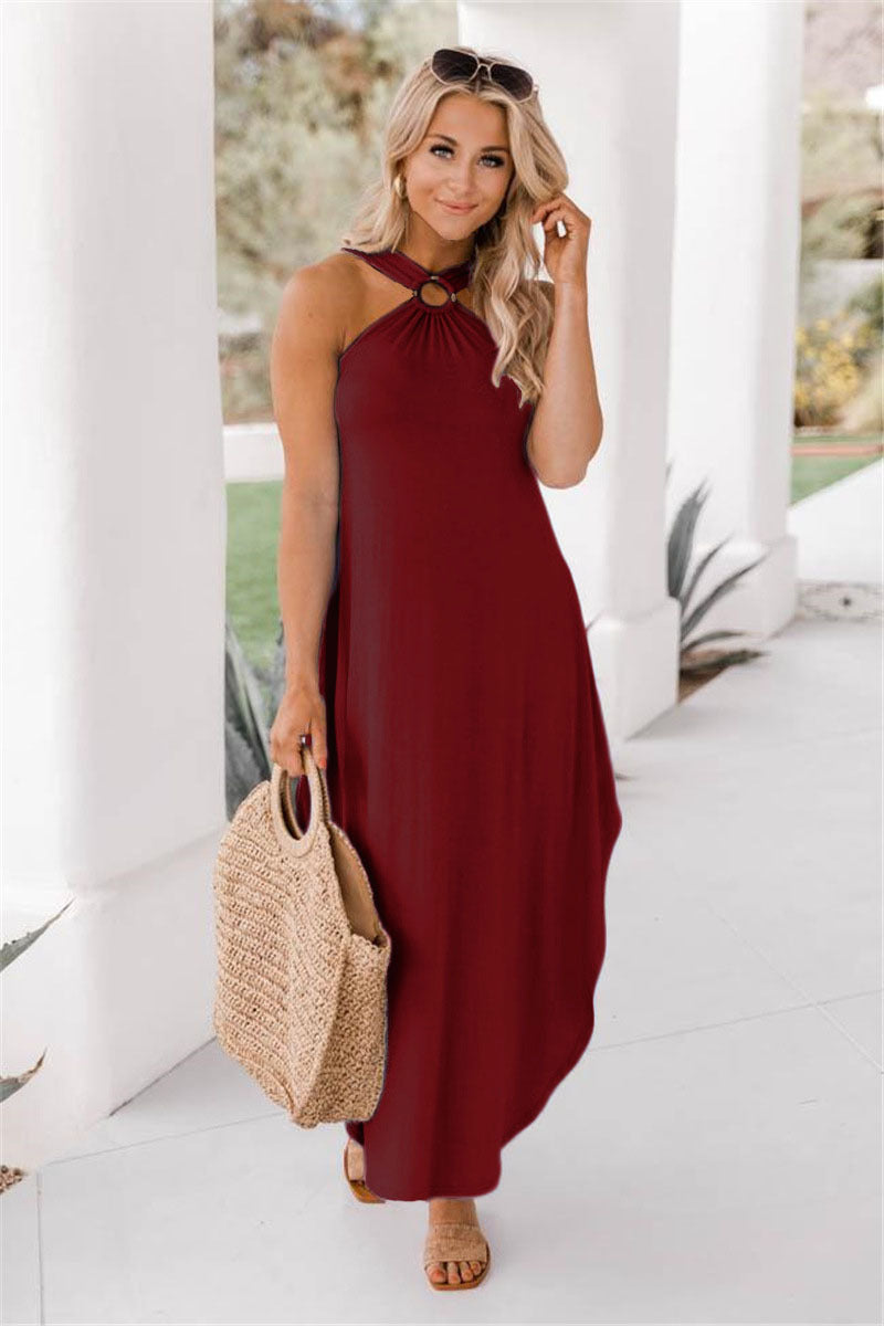 RENATA – VESTIDO MAXI HALTER