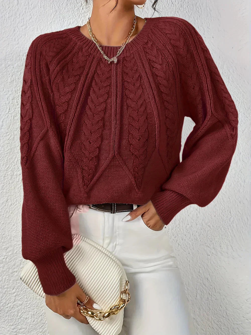 Louisa | Suéter de ganchillo