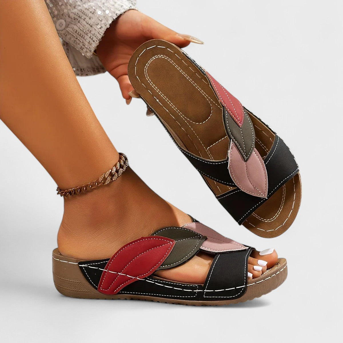 Solveig - Sandalia slip-on