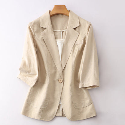 BLAZER DE LINO TENDENCIA DORLIS