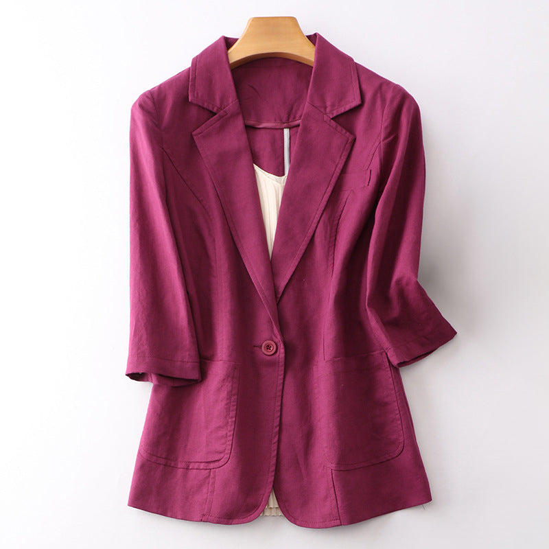 BLAZER DE LINO TENDENCIA DORLIS