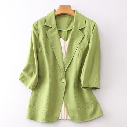 BLAZER DE LINO TENDENCIA DORLIS