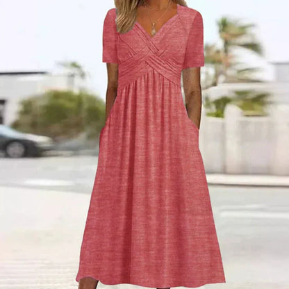 Frances | Vestido de Elegancia Sofisticada y Halagadora