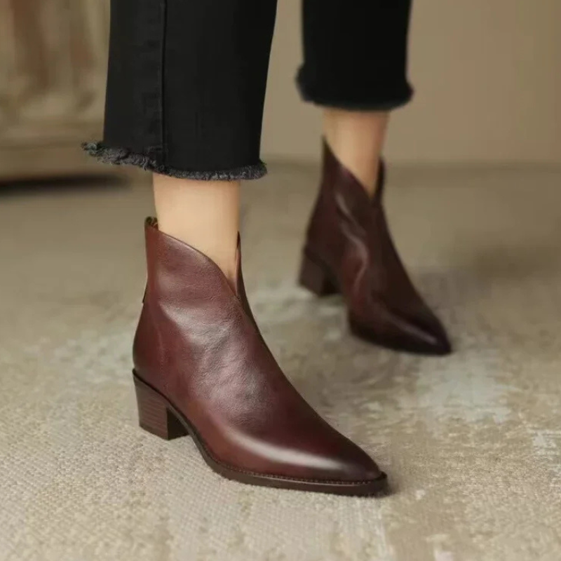 Botines de Cuero Esenciales