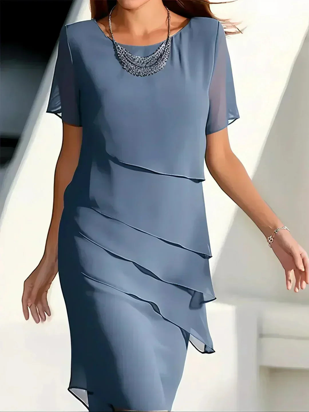 Brielle | Vestido Midi Ligero y Elegante para la Primavera