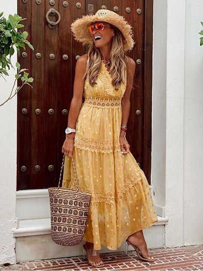 Joanna | Vestido Maxi Boho