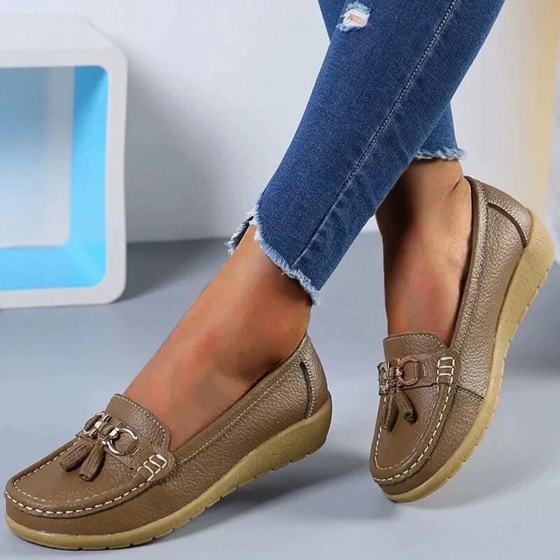 Odalys - Zapatos ortopédicos de cuero