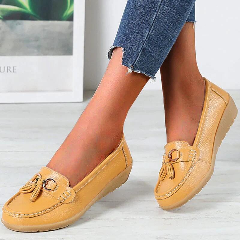 Odalys - Zapatos ortopédicos de cuero