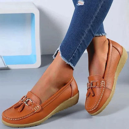 Odalys - Zapatos ortopédicos de cuero