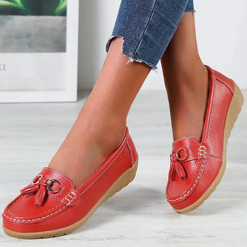 Odalys - Zapatos ortopédicos de cuero