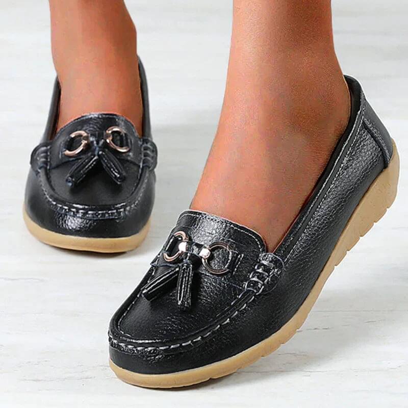 Odalys - Zapatos ortopédicos de cuero