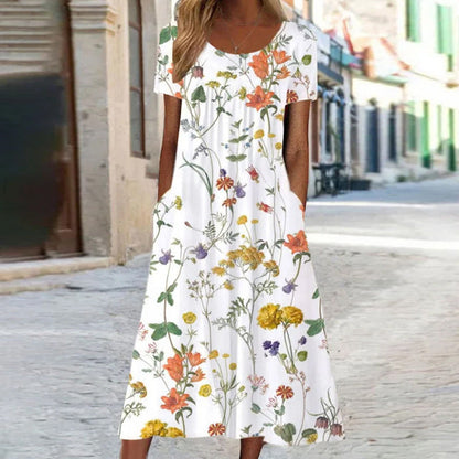 Riley | Vestido Casual de Verano con Bolsillos