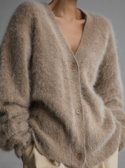 CARDIGÁN CELESTE LUXE FUZZY