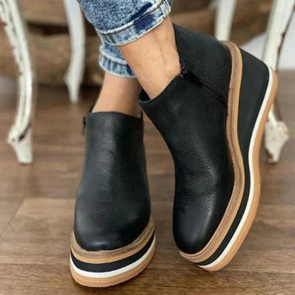 Botas Elegantes de Cuero Slim-Fit