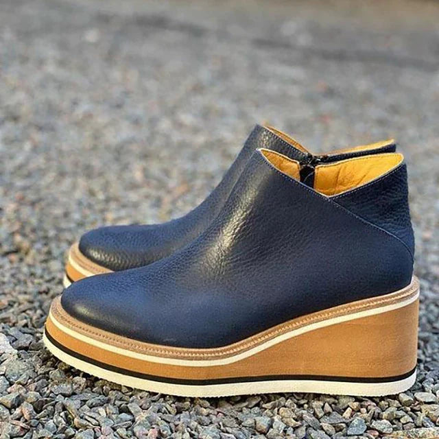 Botas de Cuero Elegantes Slim-Fit