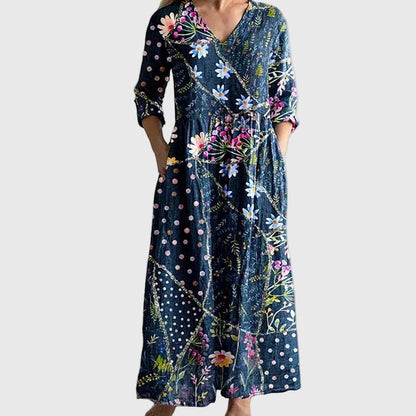 Vestido | Vestido Maxi Elegante y Fluido