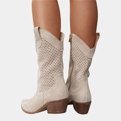 Rosie | Botas de Cuero Estilo Western