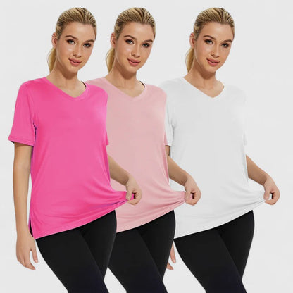 Samantha | Camiseta Cómoda (Paquete de 3)