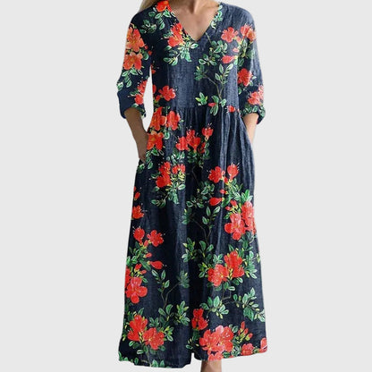 Vestido | Vestido Maxi Elegante y Fluido
