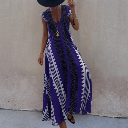 Adelina – Vestido Maxi Bohemio