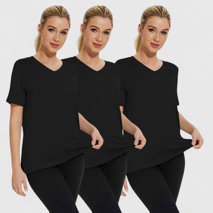 Samantha | Camiseta Confortable (Paquete de 3)