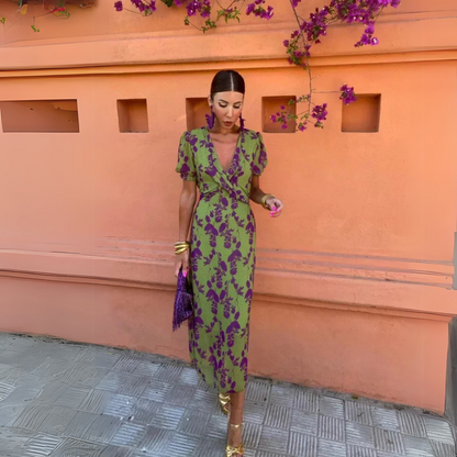 Danielle - Vestido Midi Floral