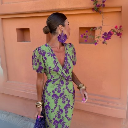 Danielle - Vestido Midi Floral