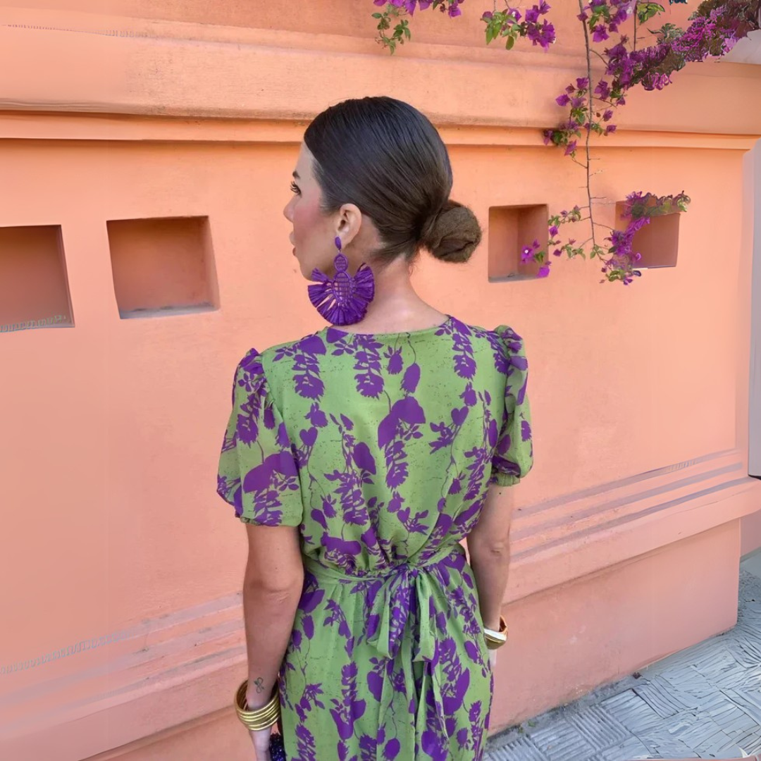 Danielle - Vestido Midi Floral