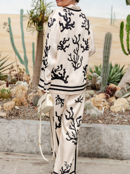 Emma | Conjunto de Pijama de Seda Elegante