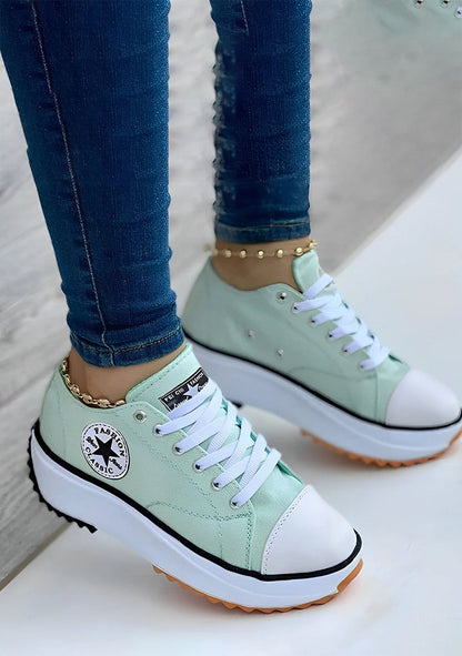 Zapatillas de tela – Sneakers modernas para mujer