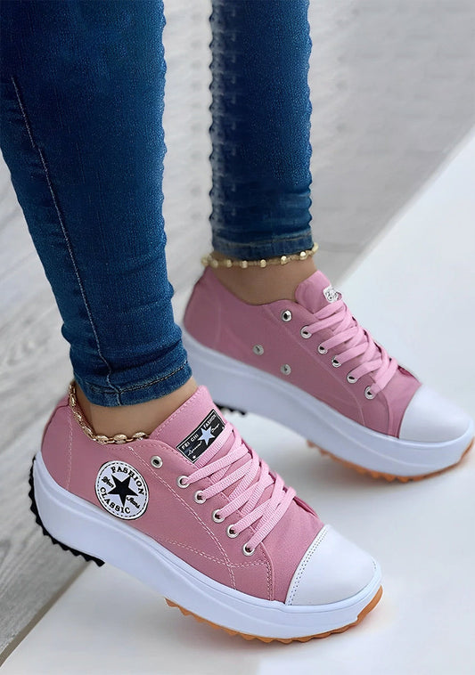 Zapatillas de tela – Sneakers modernas para mujer