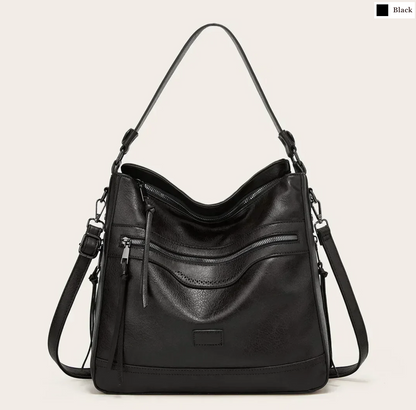 Malbjørg | Bolso de hombro elegante con diseño ondulado