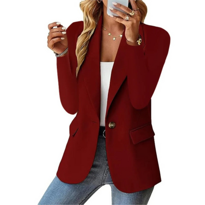 Vivienne | Blazer Largo a Medida con Mangas Largas