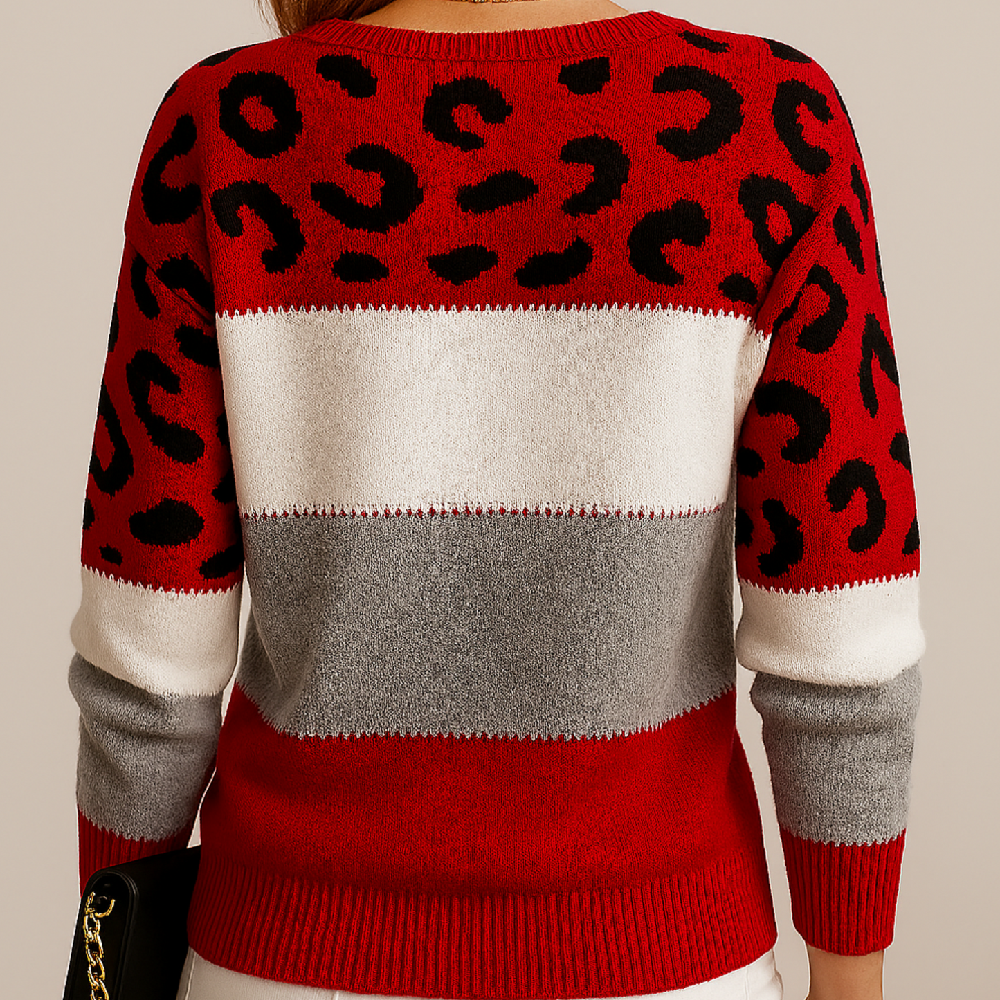 CHEYENNE – SUÉTER CON PATTERN CHIC Y MODERNO